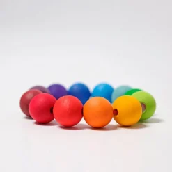 Pulsera Anilla de bolas de madera - Grimm's