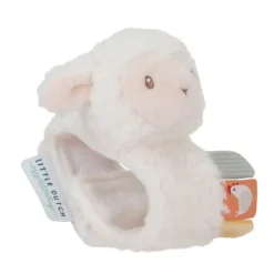Pulsera sonajero de peluche Oveja - Little Dutch