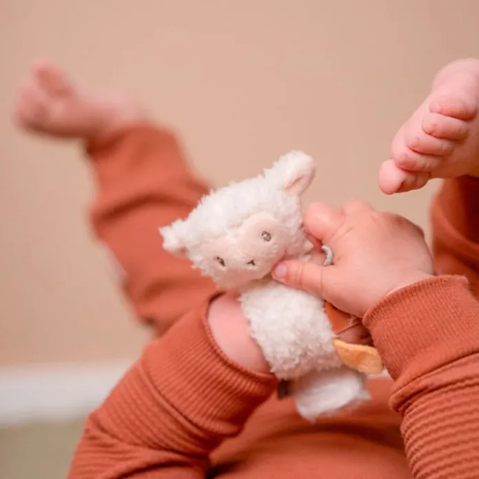 Pulsera sonajero de peluche Oveja - Little Dutch