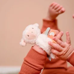 Pulsera sonajero de peluche Oveja - Little Dutch