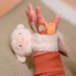 Pulsera sonajero de peluche Oveja - Little Dutch