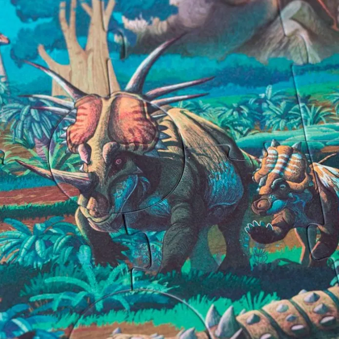 Puzle de dinosaurios Age of Dinosaurs 100 piezas - Londji