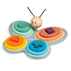 Puzle de madera encajable Mariposa Sweet Cocoon - Janod