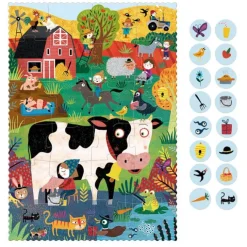 Puzle de observación granja My Little Farm 24 piezas - Londji