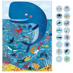 Puzle de observación océano My Little Ocean 24 piezas - Londji