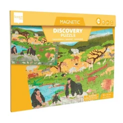 Puzle magnético Discovery Sabana 80 piezas - Scratch