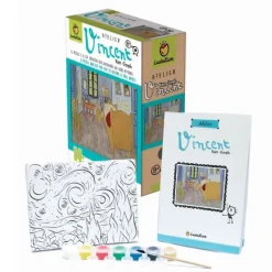 Puzle 224 piezas y set creativo Van Gogh - Ludattica