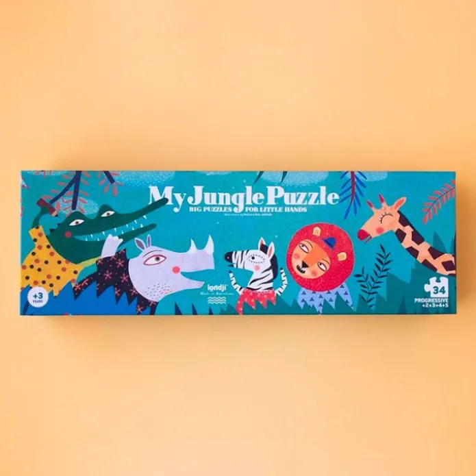 Puzle progresivo animales My jungle - Londji