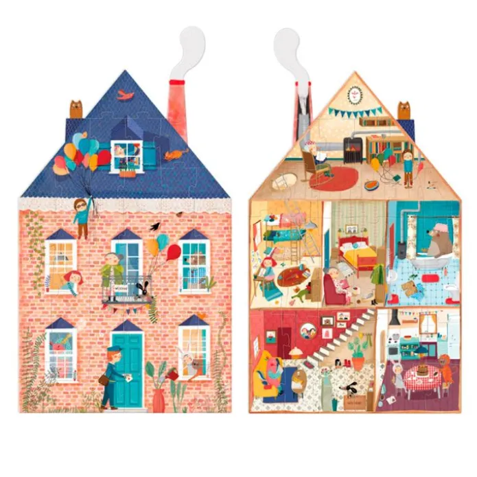 Puzle reversible casa Welcome to my Home 36 piezas - Londji