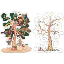 Puzle reversible primavera y otoño My Tree 50 piezas - Londji