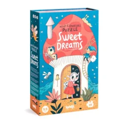 Puzle reversible seta Sweet Dreams 18 piezas - Londji