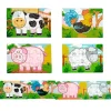 Puzles de madera Diorama Farm (4) - Andreu Toys