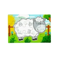 Puzles de madera Diorama Farm (4) - Andreu Toys