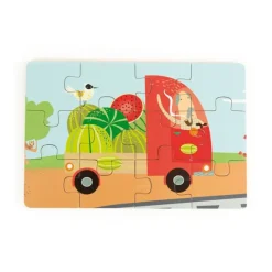 Puzles de madera Diorama Transport (4) - Andreu Toys