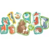 Puzles evolutivos Animales del bosque (10) - Hape