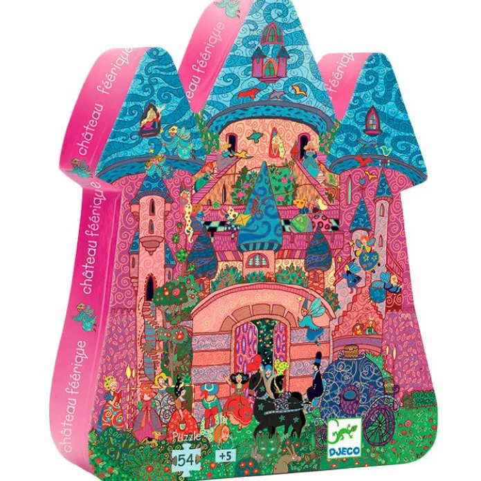 Puzle silueta Castillo de cuentos 54 piezas - Djeco