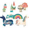 Puzles reversibles y progresivos Happy Birthday Unicorn (5) - Londji