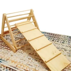 Rampa de madera reversible para escalada - Pikler