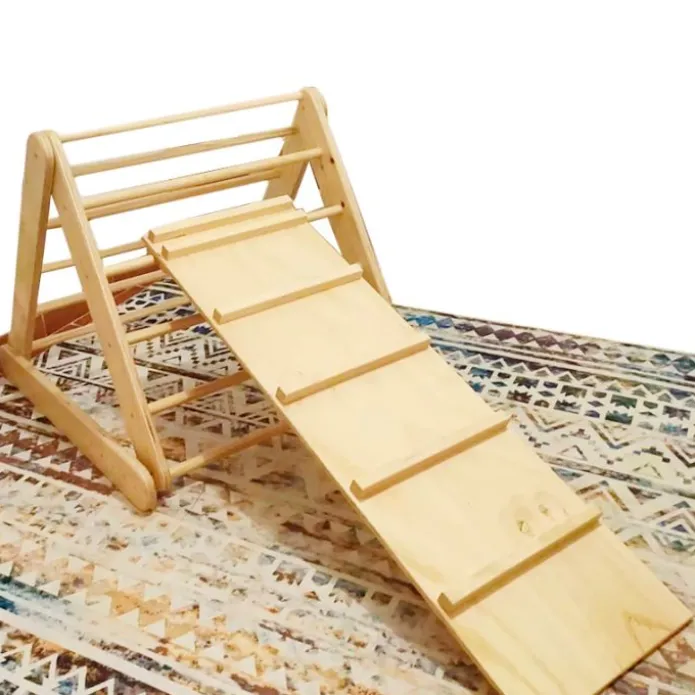 Rampa de madera reversible para escalada - Pikler