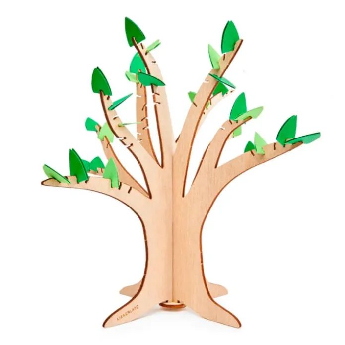 Árbol de gratitud de madera - Pratt Kikkerland