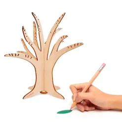 Árbol de gratitud de madera - Pratt Kikkerland