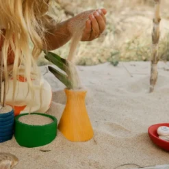 Recipientes de madera de colores Pots (6) - Grapat
