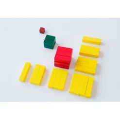 Regletas de madera de colores - Montessori