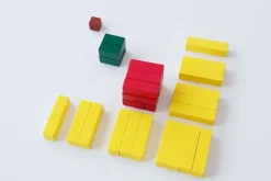 Regletas de madera de colores - Montessori