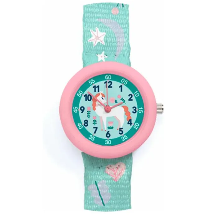 Reloj analógico Ticlock Caballo - Djeco