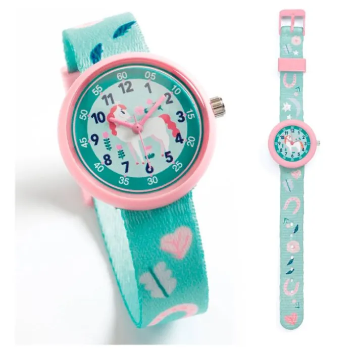 Reloj analógico Ticlock Caballo - Djeco