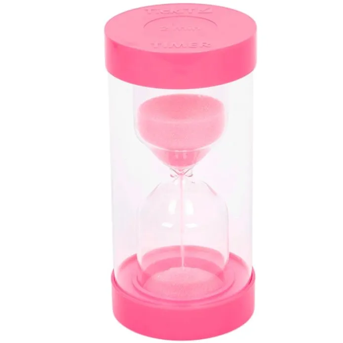 Reloj de arena rosa de 2 minutos - TickiT