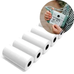 Repuestos rollos de papel térmico adhesivo cámara de fotos Kidyprint (5) - Kidywolf