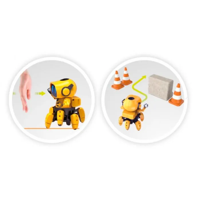 Robot Tibo con modos seguimiento y exploración - Buki