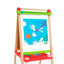 Rollo de papel para colorear 5 metros Océano - Hape