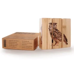 Rompecabezas 3 bloques de madera Animales del bosque - Nowordbooks