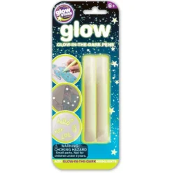 Rotuladores amarillos que brillan en la oscuridad Glow (2) - Brainstorm