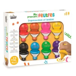 Rotuladores ergonómicos de colores (8) - Crealign