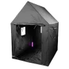 Sala sensorial negra con ventanas - Playlearn