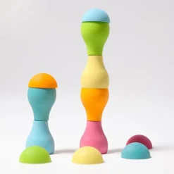 Setas de madera colores pastel (6) - Grimm's