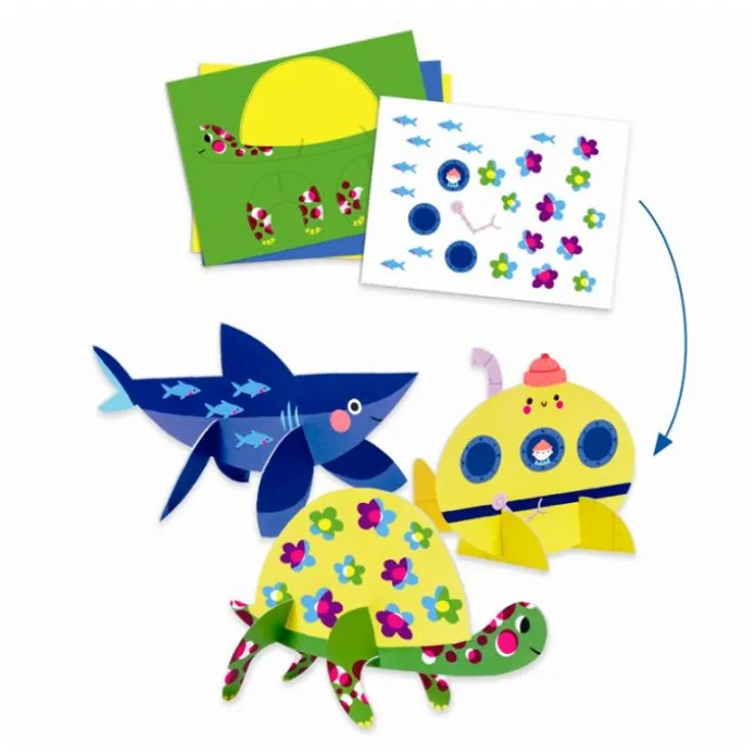 Set creativo 6 actividades El Mar - Djeco