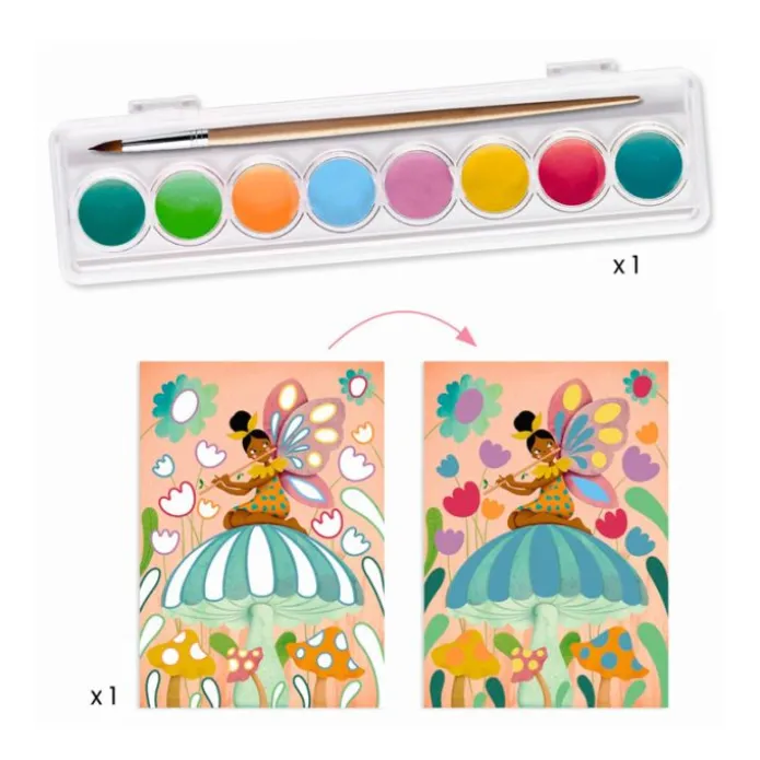 Set creativo multiactividades Las Hadas - Djeco