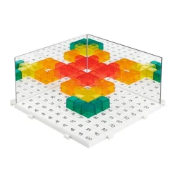 Set de actividades reflexión y simetría con cubos - EDX Education