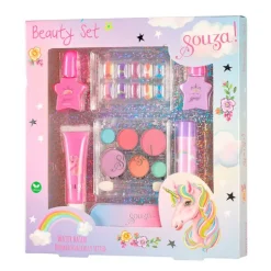 Set de belleza maquillaje para disfraces Unicornio - Souza