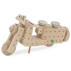 Set de construcción de madera Explorer 318 piezas - Matador