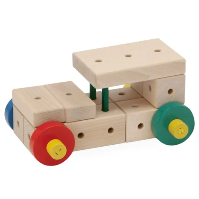 Set de construcción de madera Maker 108 piezas - Matador