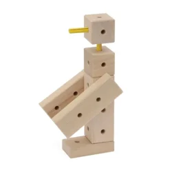 Set de construcción de madera Maker 108 piezas - Matador