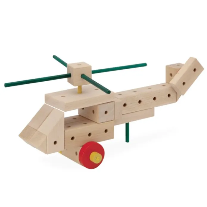 Set de construcción de madera Maker 175 piezas - Matador