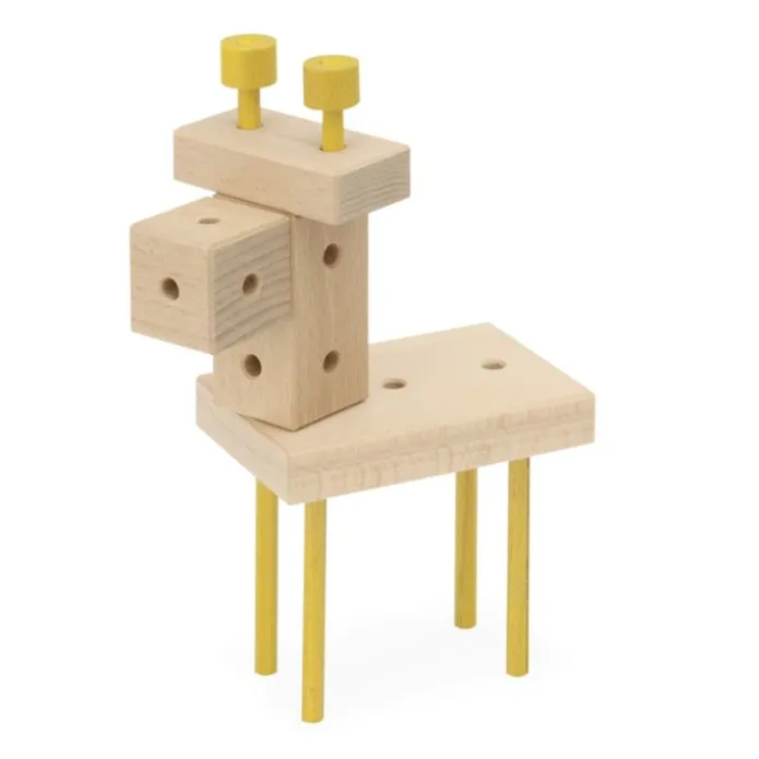 Set de construcción de madera Maker 70 piezas - Matador
