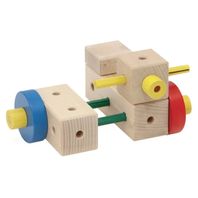 Set de construcción de madera Maker 70 piezas - Matador