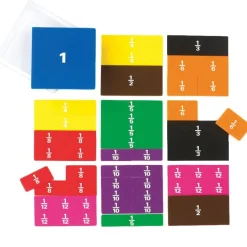 Set de cuadrados con fracciones - EDX Education